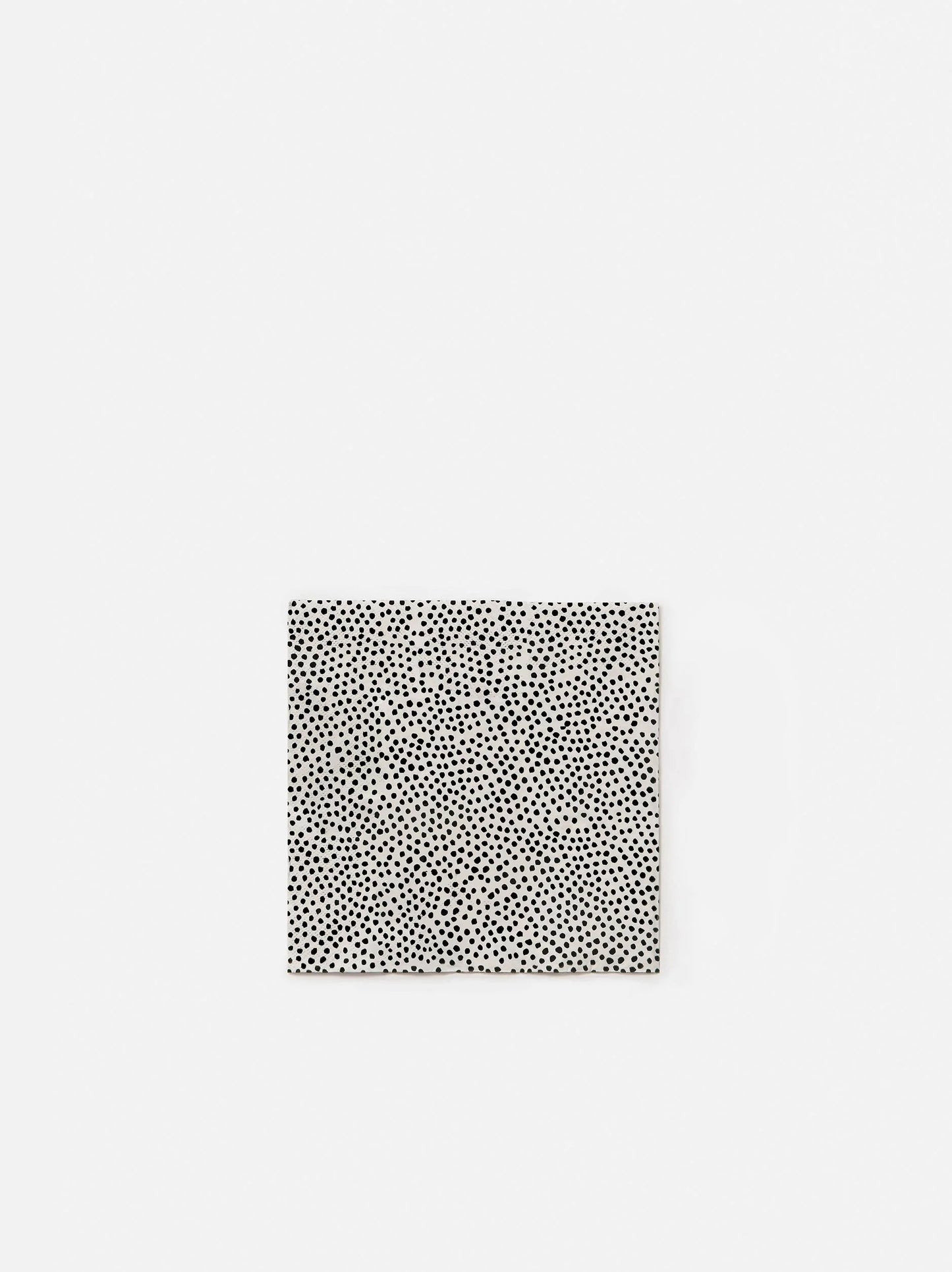 Citta Pois White Black Dinner Napkins