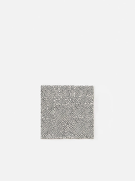 Citta Pois White Black Dinner Napkins