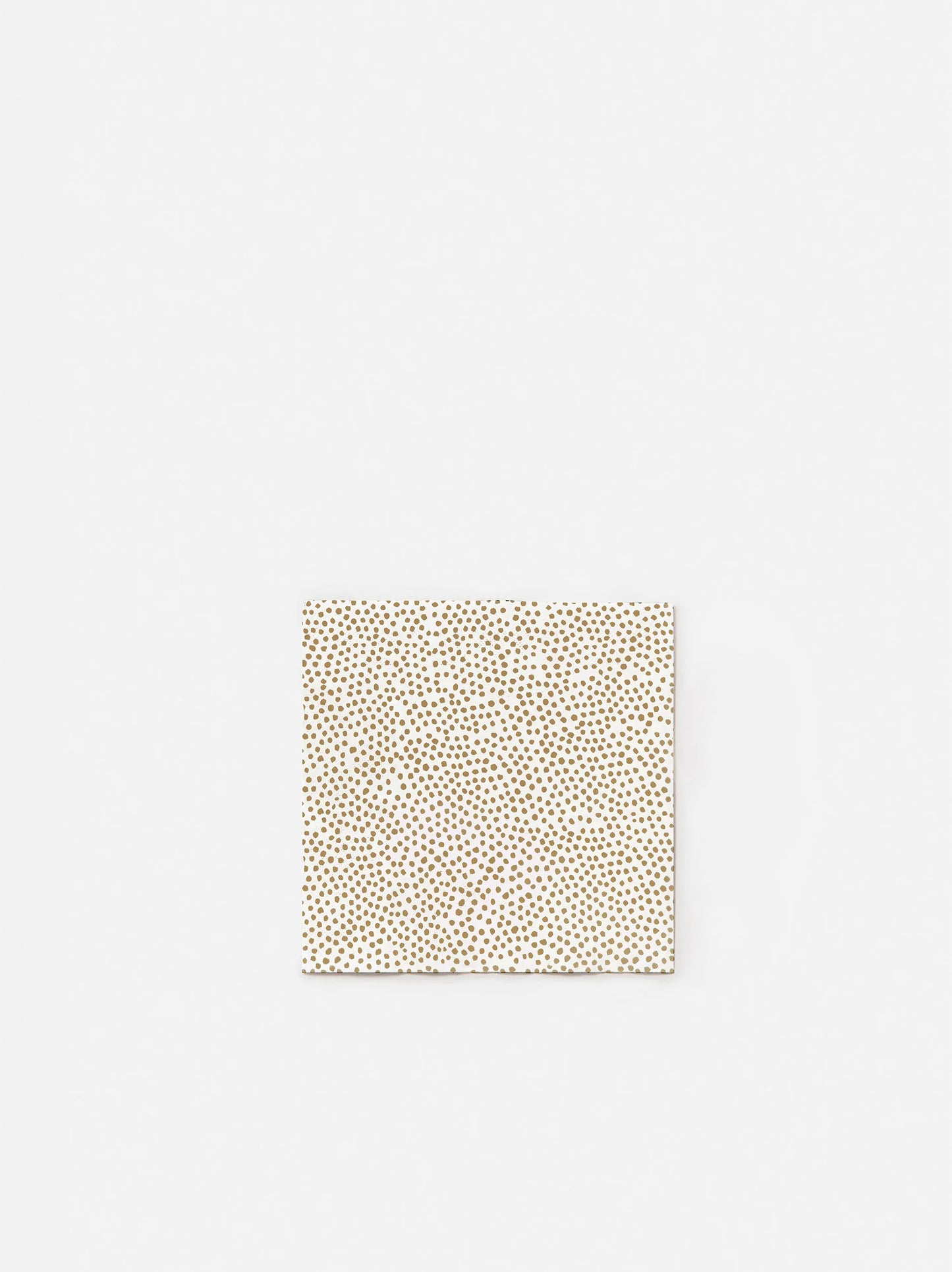 Citta Pois White Mustard Dinner Napkins