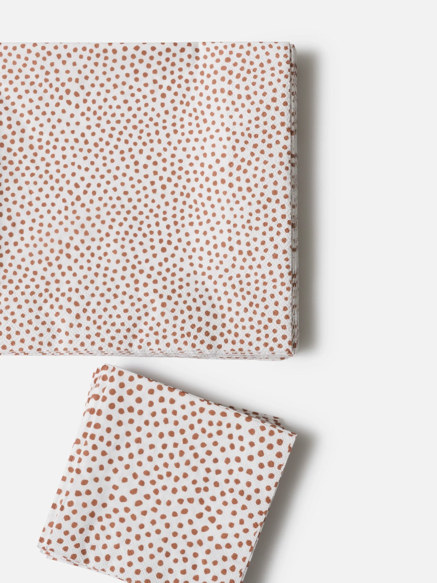 Citta Pois White Brick Cocktail Napkins
