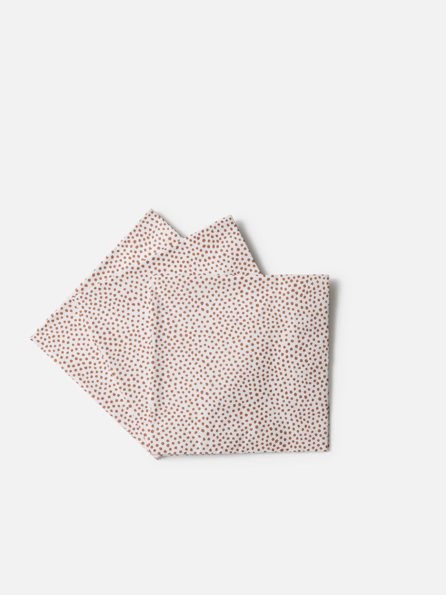 Citta Pois White Brick Dinner Napkins