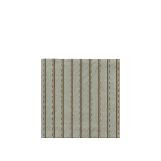 Broste Copenhagen Dolly Desert Sage Dark Green Luncheon Napkins
