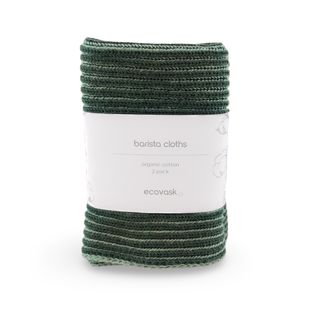 Ecovask Barista Cloth 2pk Forest