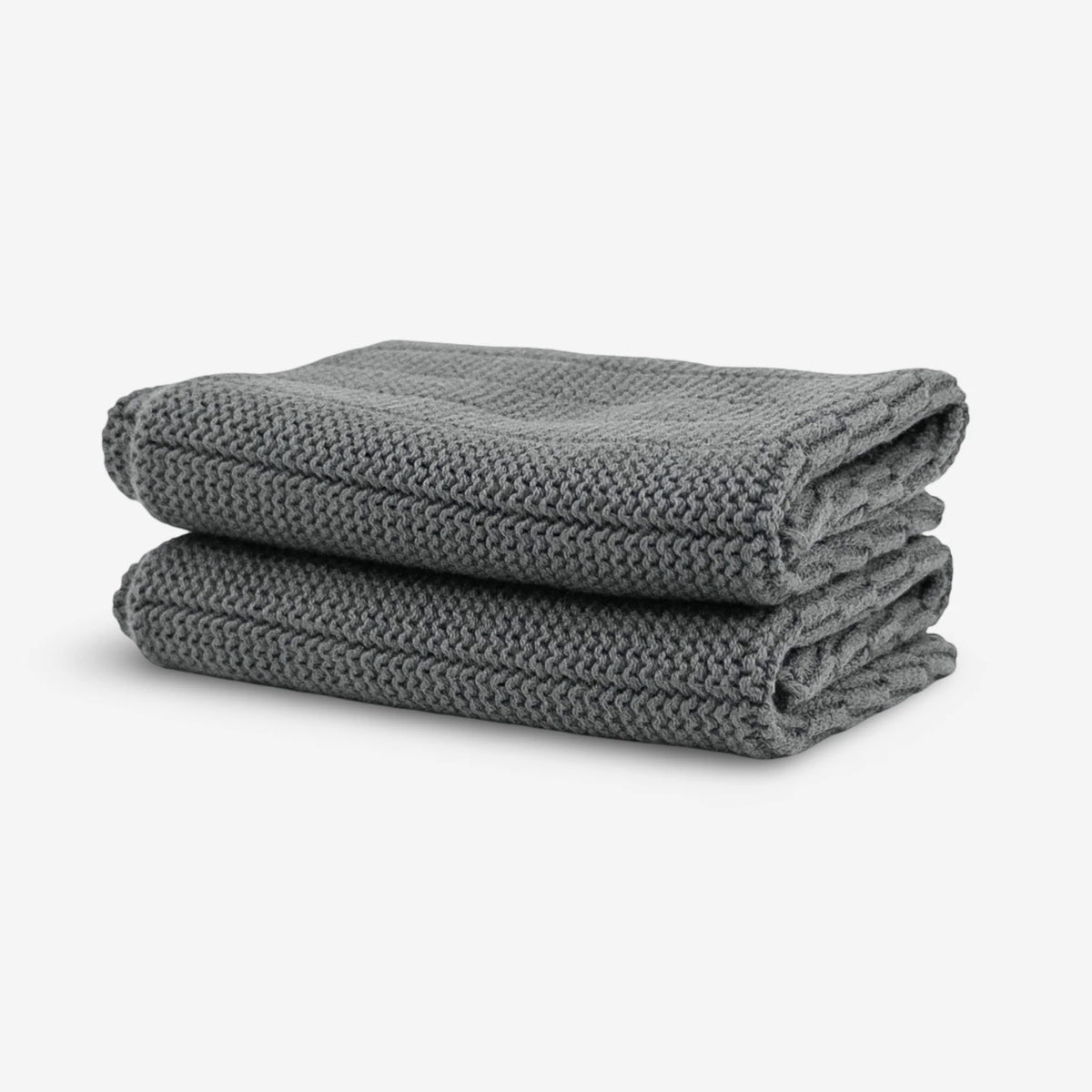Ecovask Heavy Duty Dishcloth 2pk Graphite
