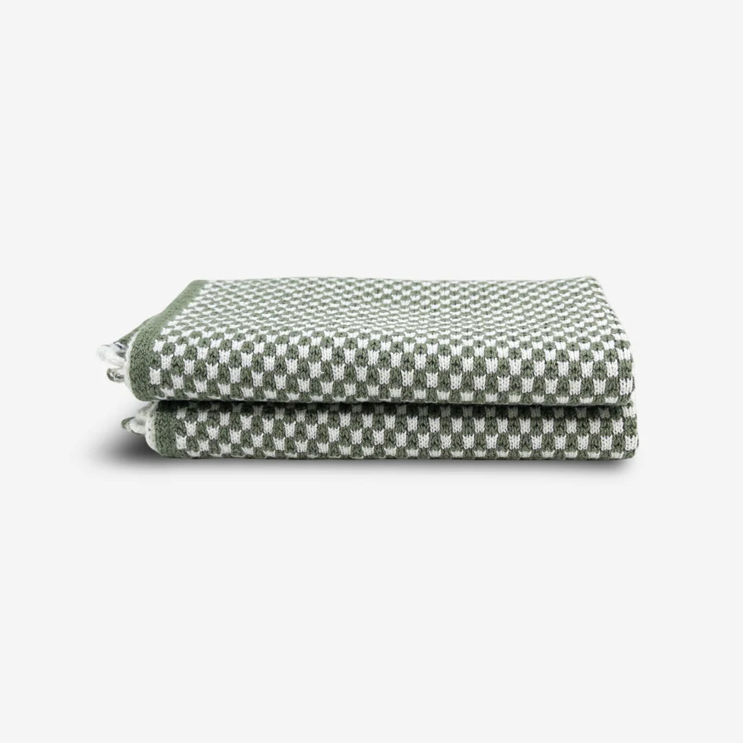 Ecovask Elements Dishcloth 2pk Matcha