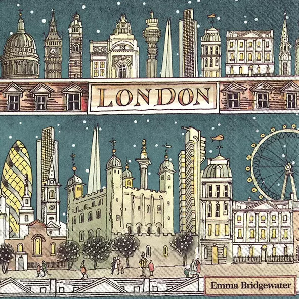 Emma Bridgewater London at Night Luncheon Napkins