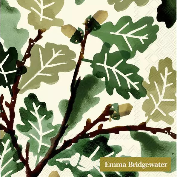 Emma Bridgewater Oak Cream Cocktail Napkins