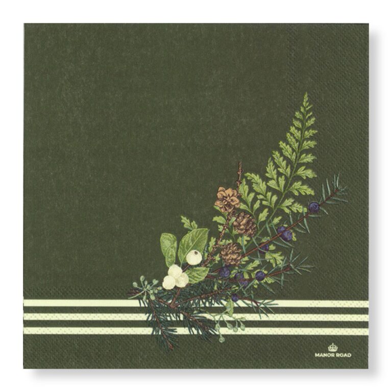 Manor Road Forest Forage Cocktail Napkins