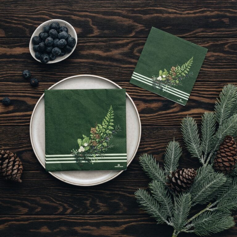 Manor Road Forest Forage Luncheon Napkins