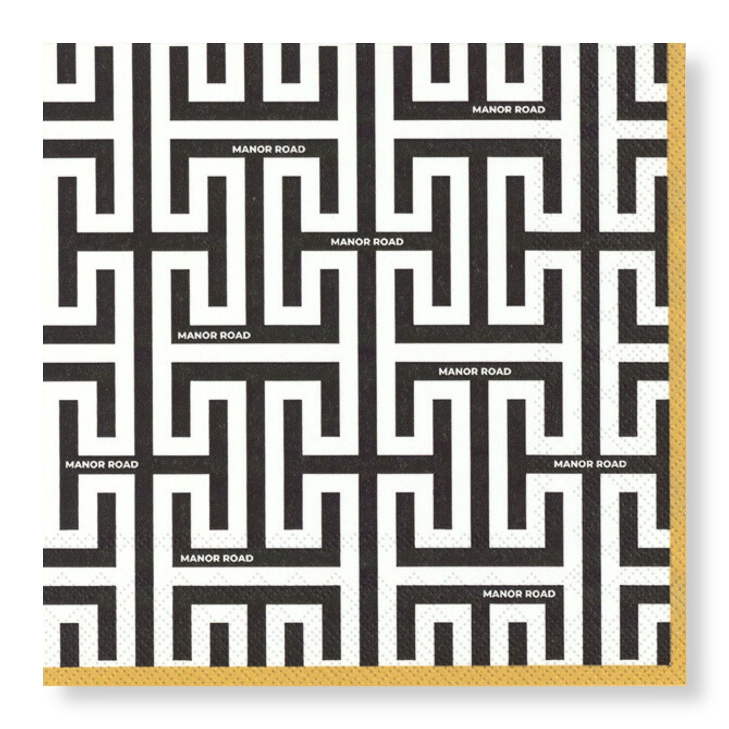 Manor Road Geolux Dinner Napkins