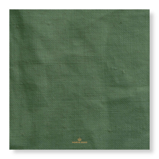 Manor Road Green Linen Cheese Board Presentation Cards