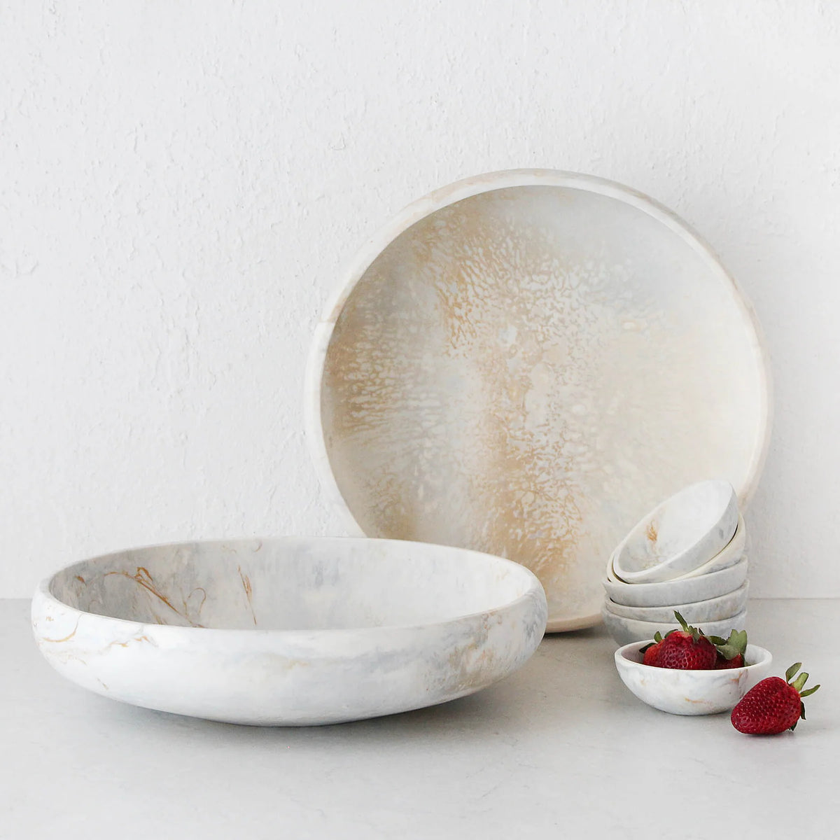 assemble Hadley Resin Bowl Small Steel