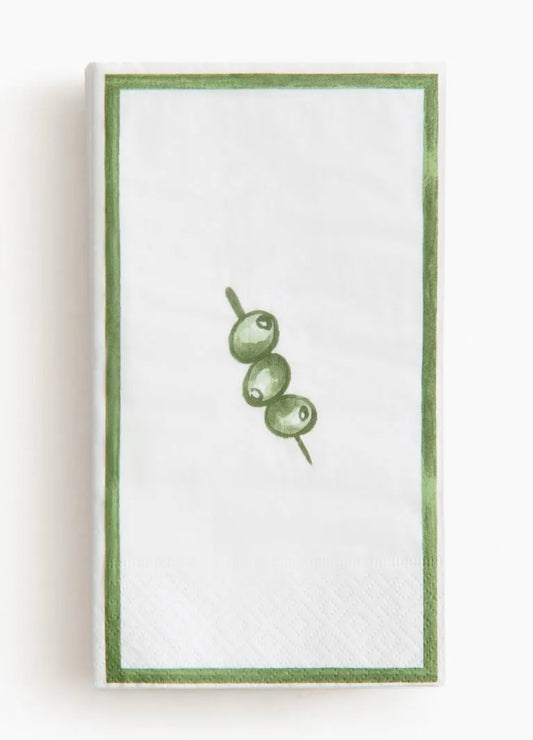 H&M Olive Buffet Napkins