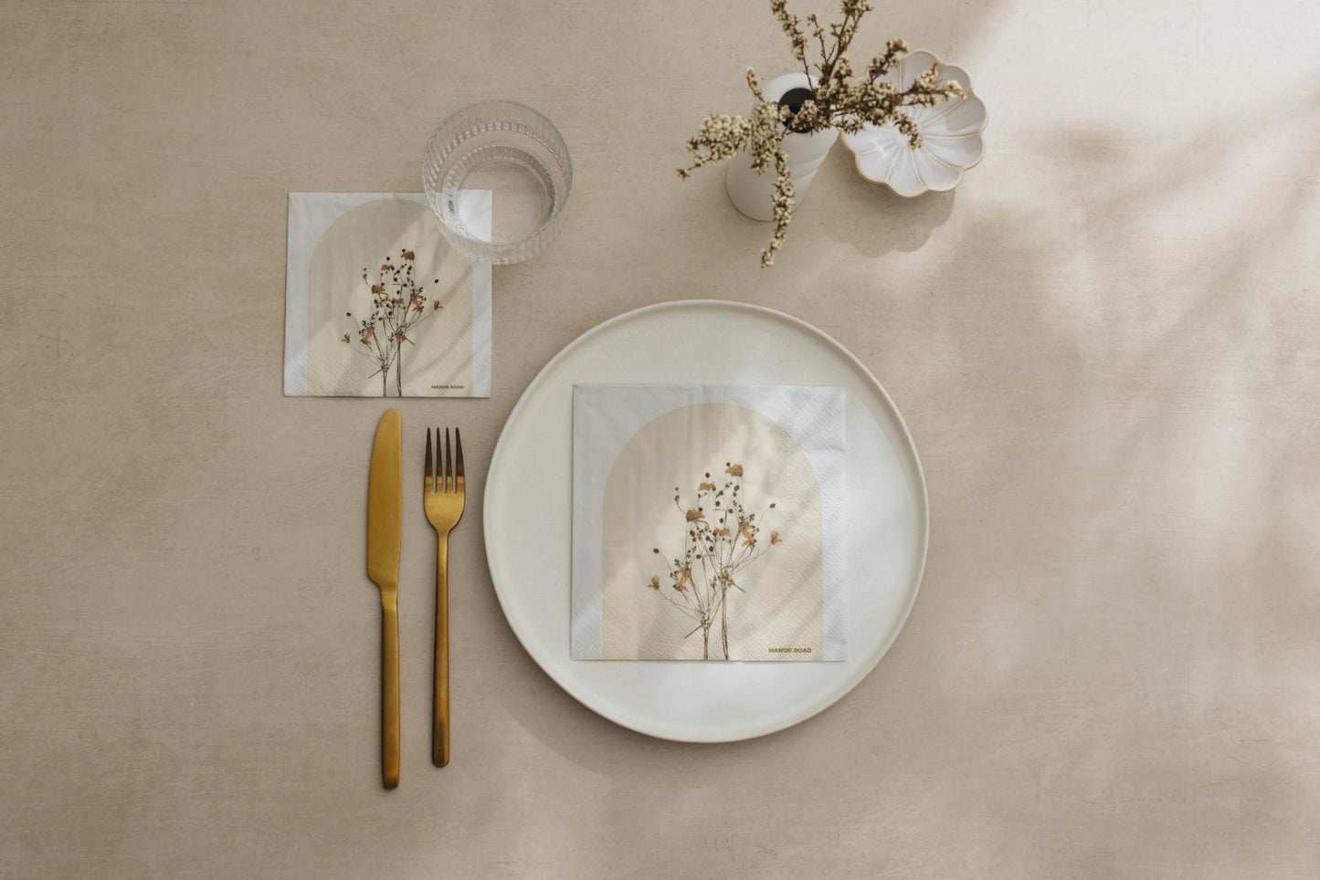 Manor Road Florescence Cocktail Napkins