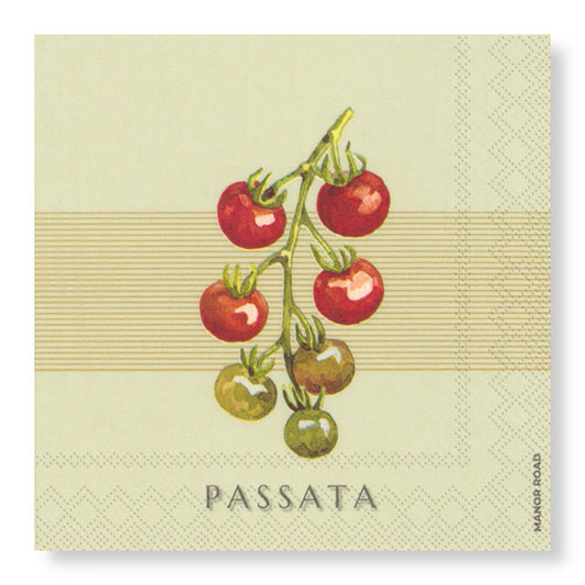Manor Road Passata Cocktail Napkins