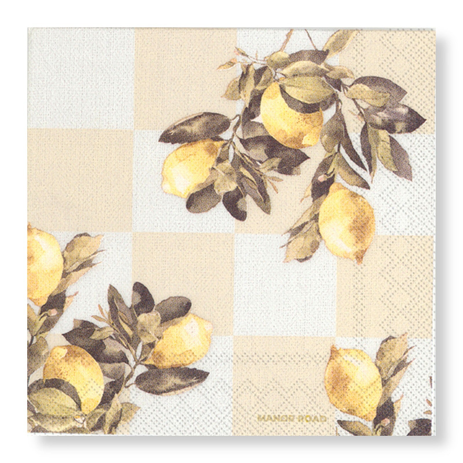 Manor Road Citrons Cocktail Napkins - Thumbnail 5