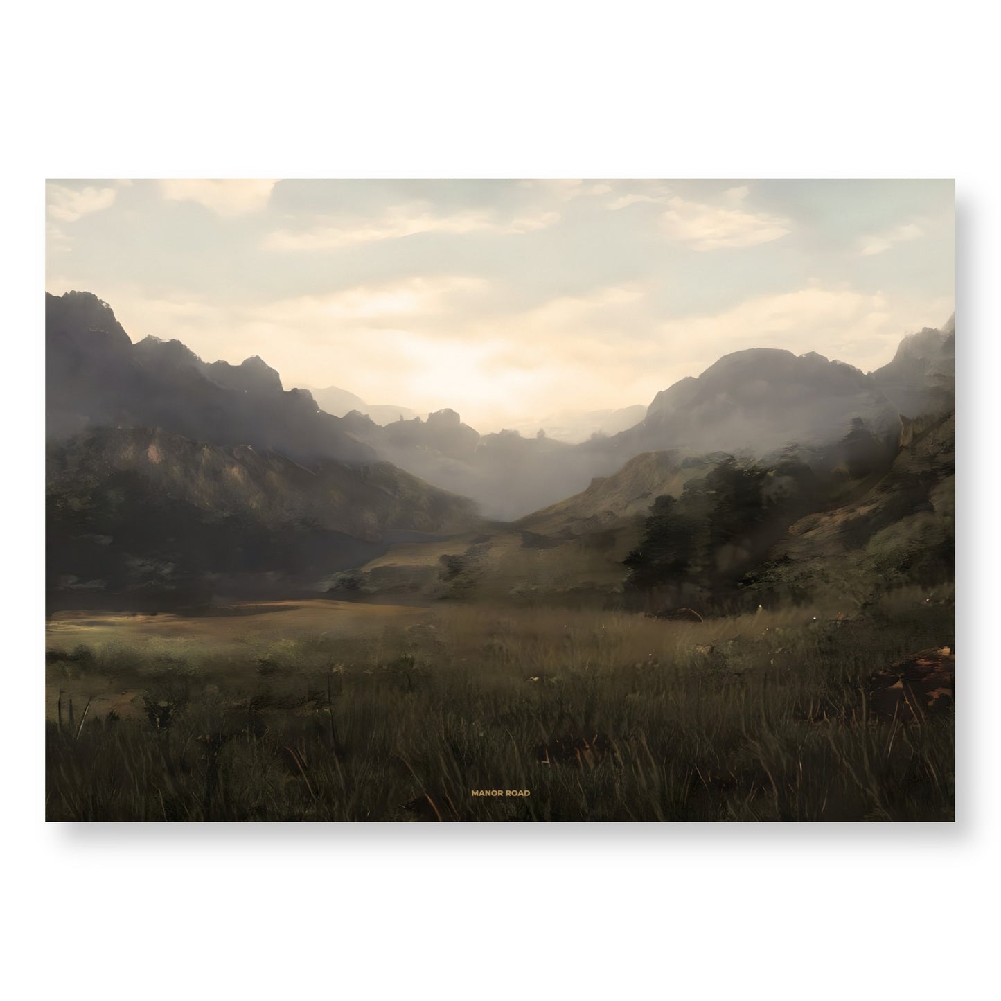 Manor Road The Landscape Greaseproof Paper