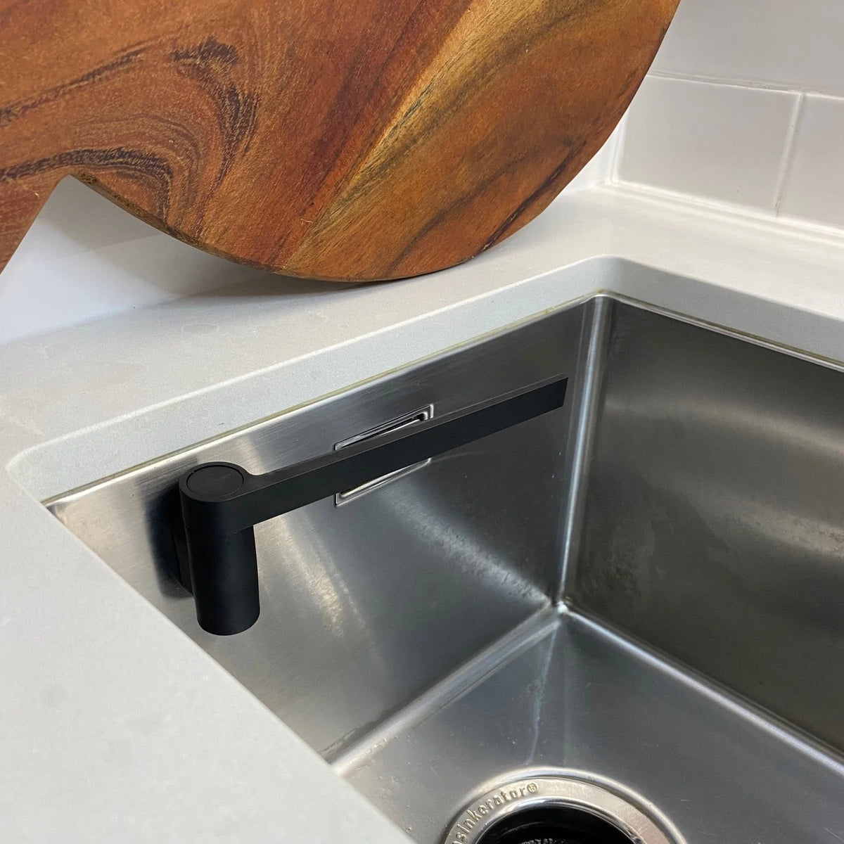 Happy Sinks Dishcloth Holder Black Biocomposite