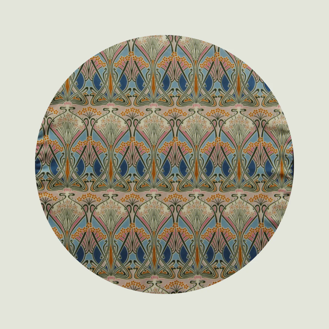 Little Acorn Ianthe Smokey Blue/Pink Liberty Hankie