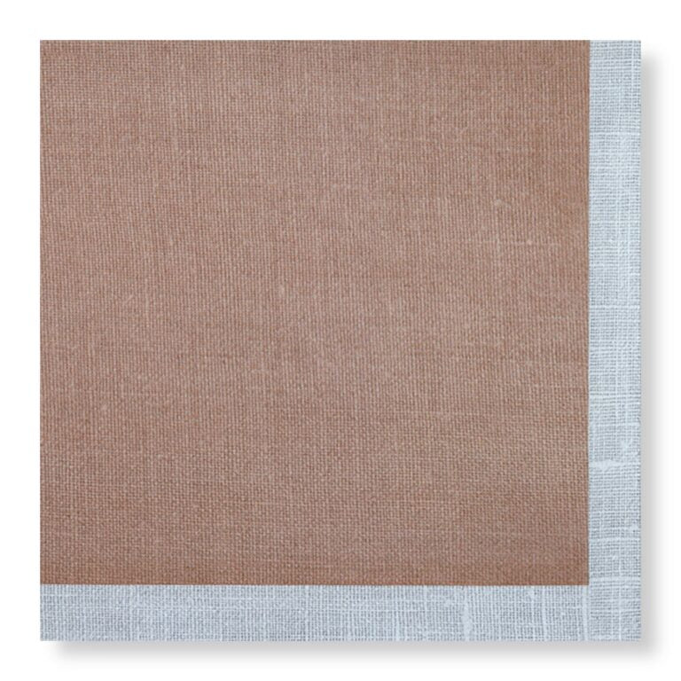 Manor Road Linen Mocha Mousse Dinner Napkins