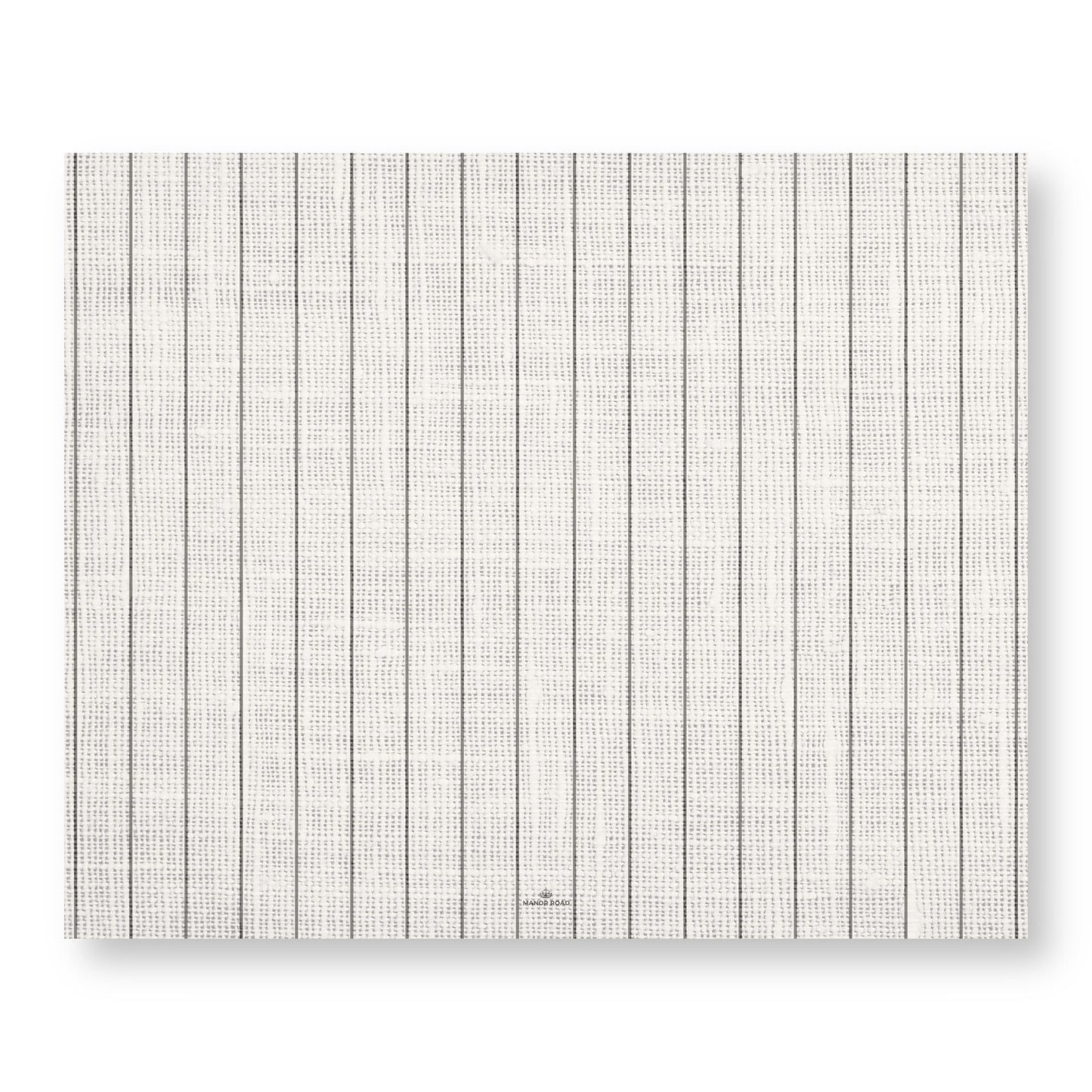 Manor Road Linen Pinstripe Paper Placemat Pad