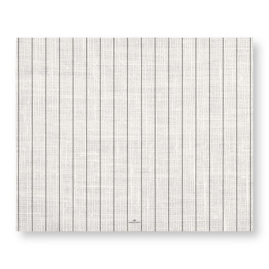 Manor Road Linen Pinstripe Paper Placemat Pad