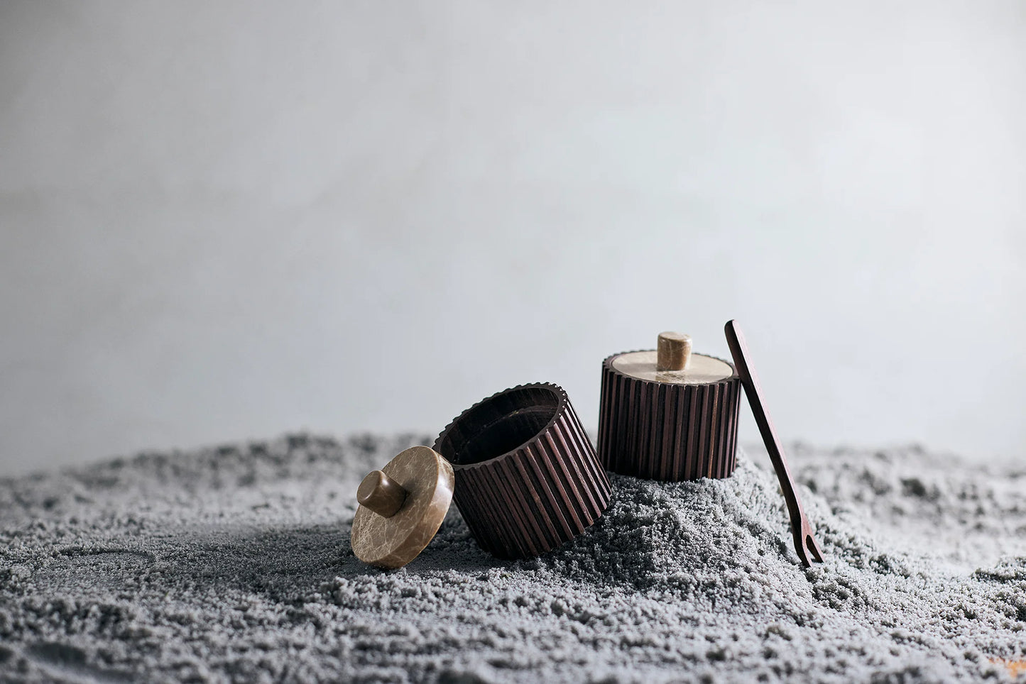 MUUBS Yami Jar w/Lid Brown