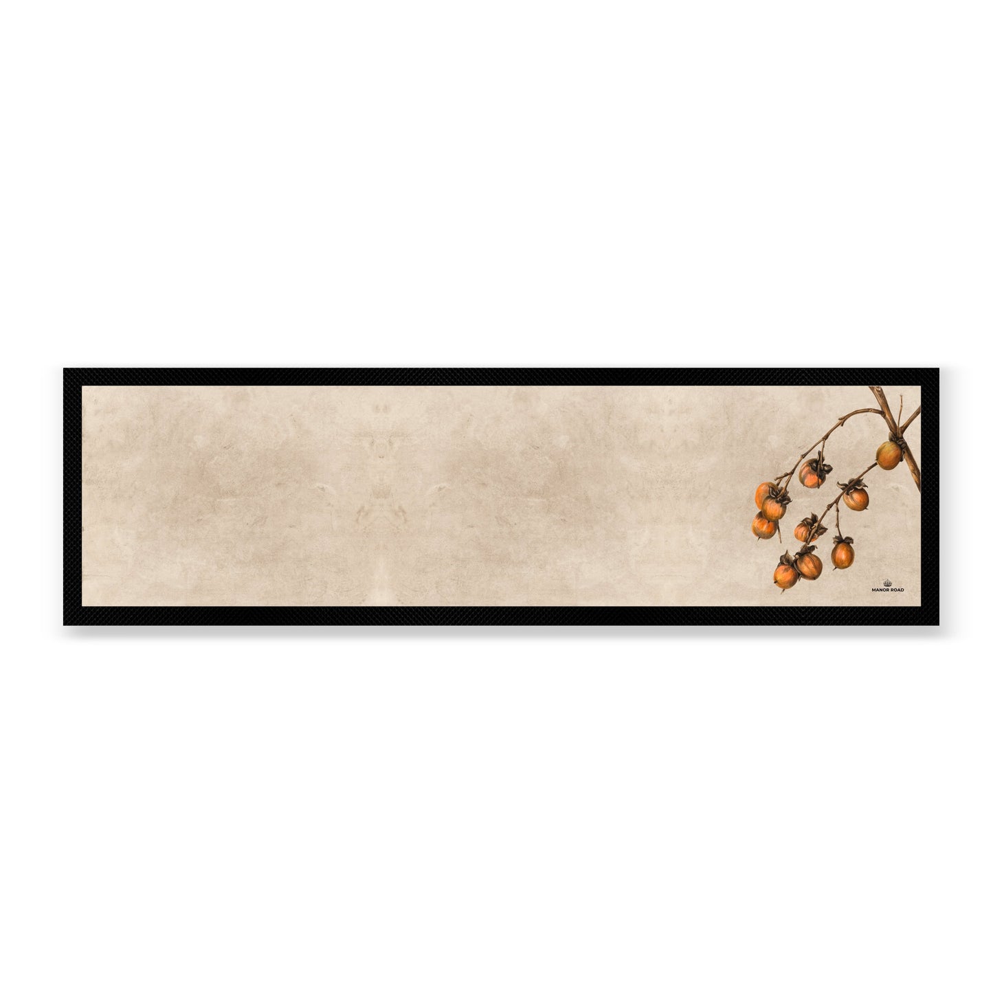 Manor Road Persimmon Large Bar Mat