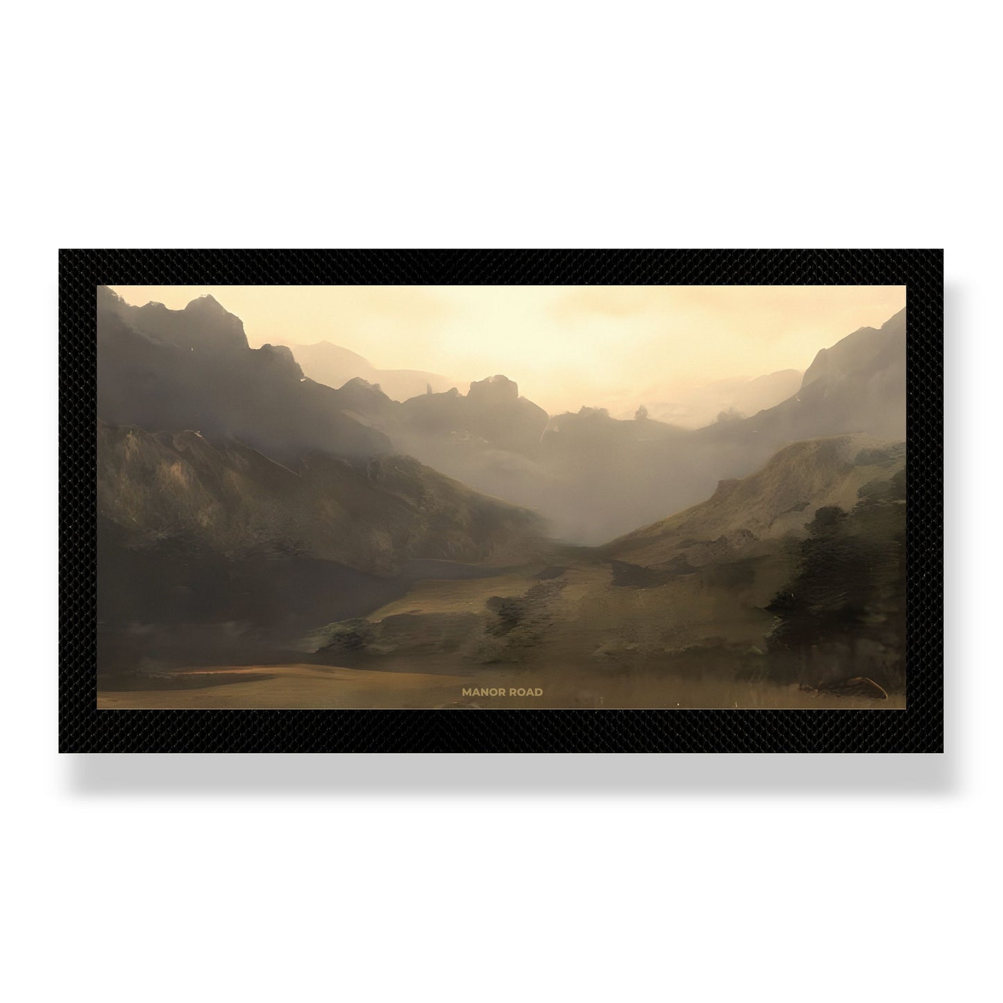 Manor Road The Landscape Small Bar Mat