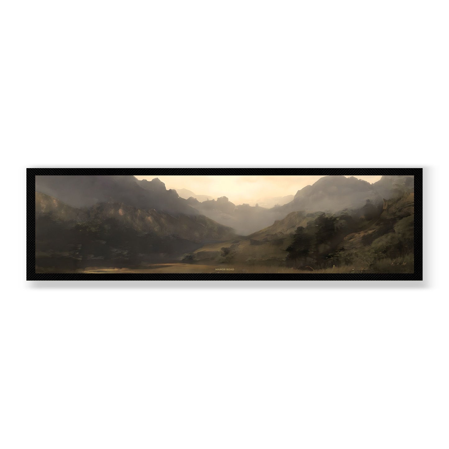 Manor Road The Landscape Large Bar Mat