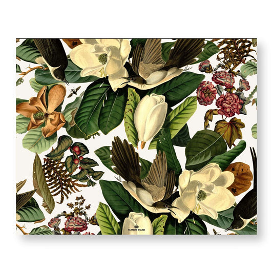Manor Road Magnolia Blooms Paper Placemat Pad