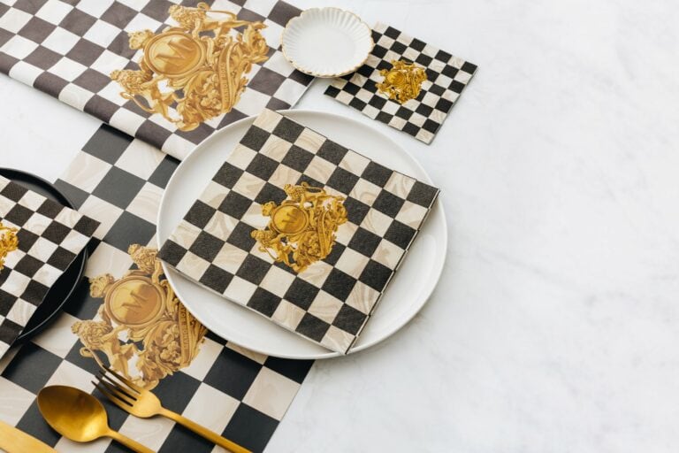 Manor Road Marble Royale Dinner Napkins