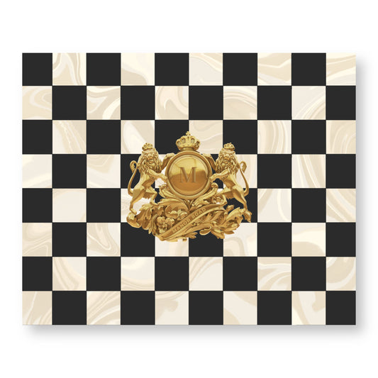 Manor Road Marble Royale Paper Placemat Pad