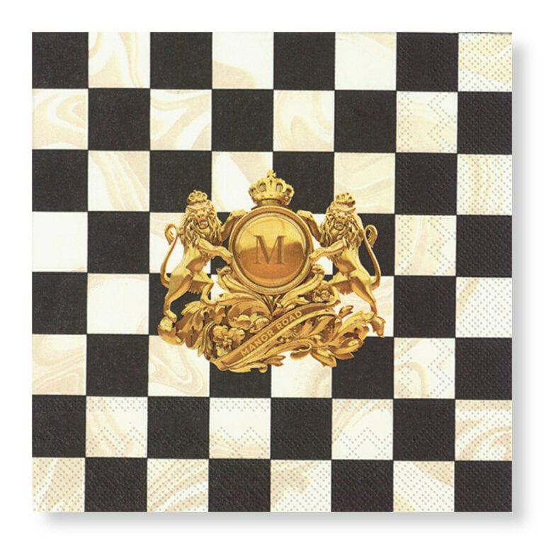 Manor Road Marble Royale Dinner Napkins