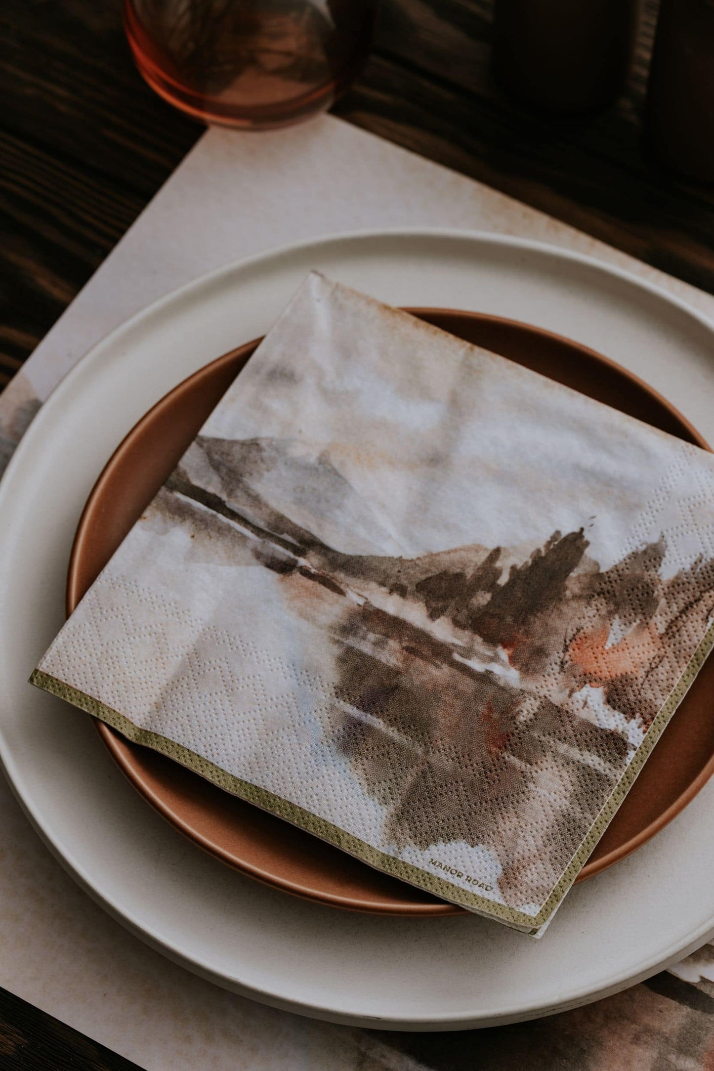 Manor Road The Lake Dinner Napkins