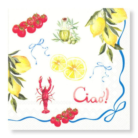Manor Road Ciao Cocktail Napkins