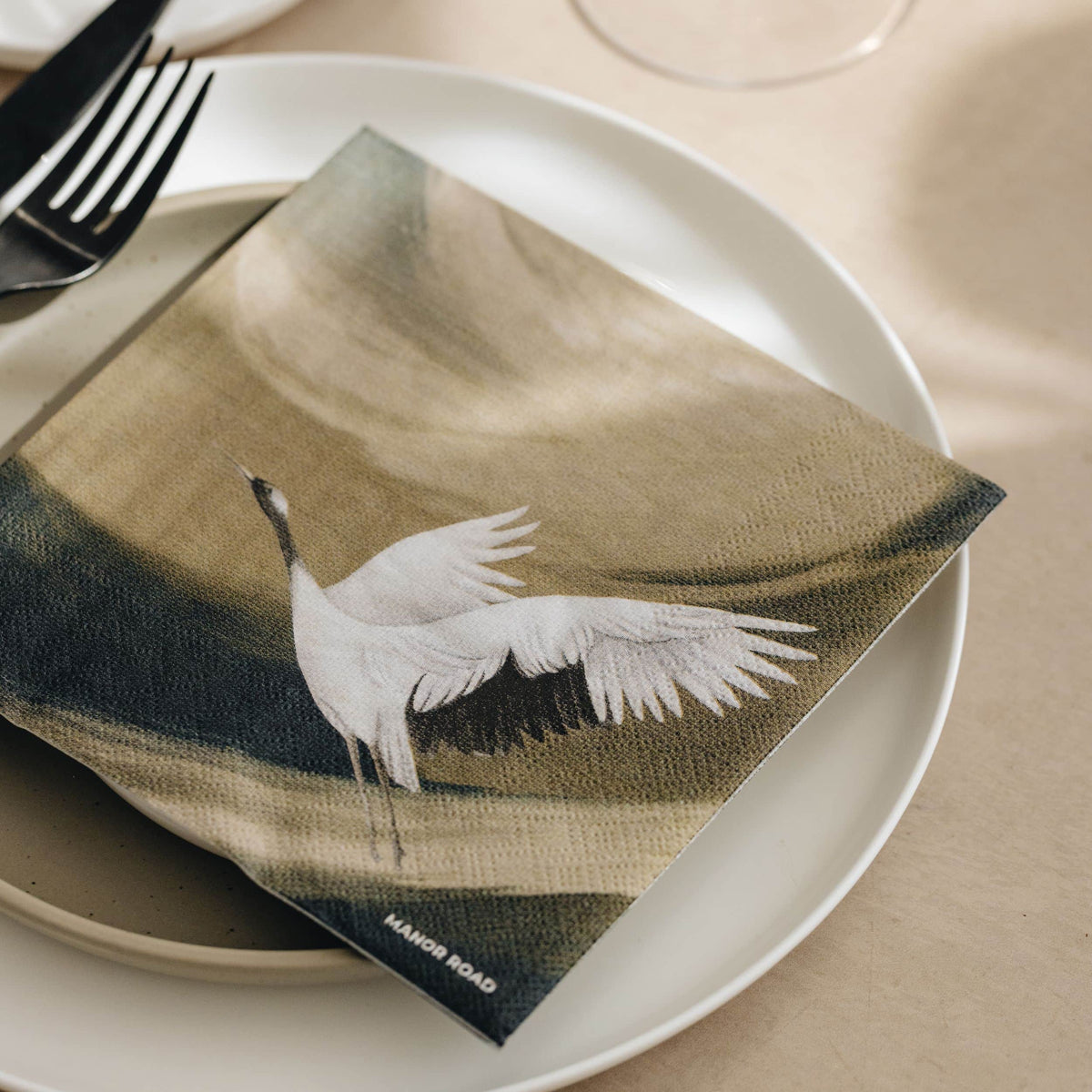 Manor Road Nature's Palette Dinner Napkins
