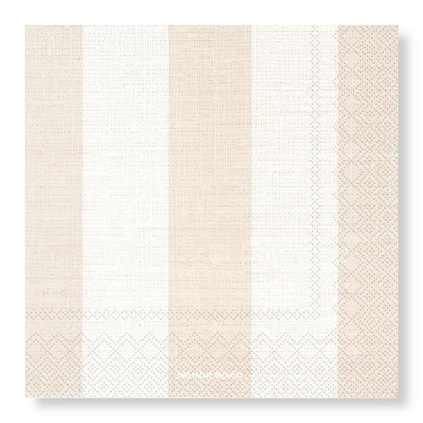 Manor Road Naturals Stripe Cocktail Napkins