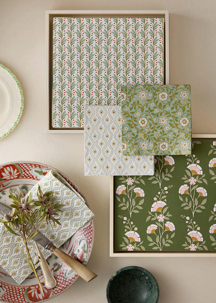 Bungalow Denmark Calla Pine Dinner Napkins