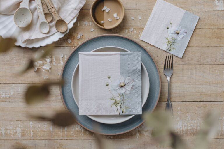 Manor Road Pastel Petals Cocktail Napkins