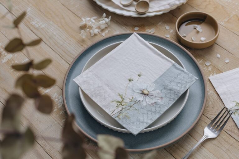 Manor Road Pastel Petals Luncheon Napkins