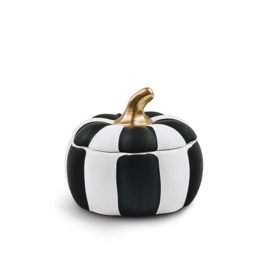 Manor Road Pompion Matte Stripe Candle