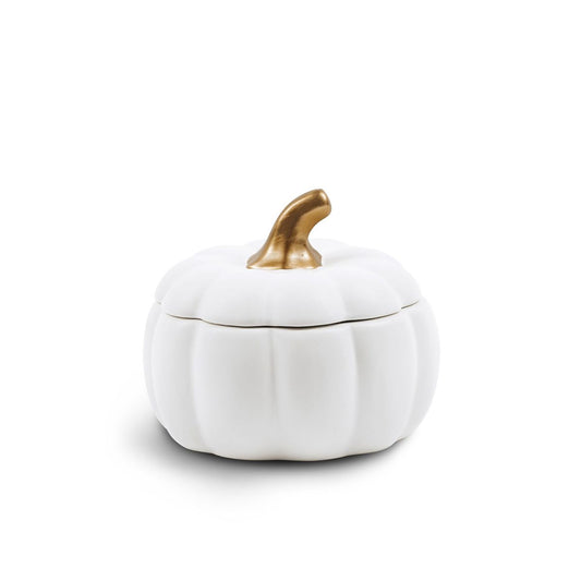 Manor Road Pompion Matte White Candle