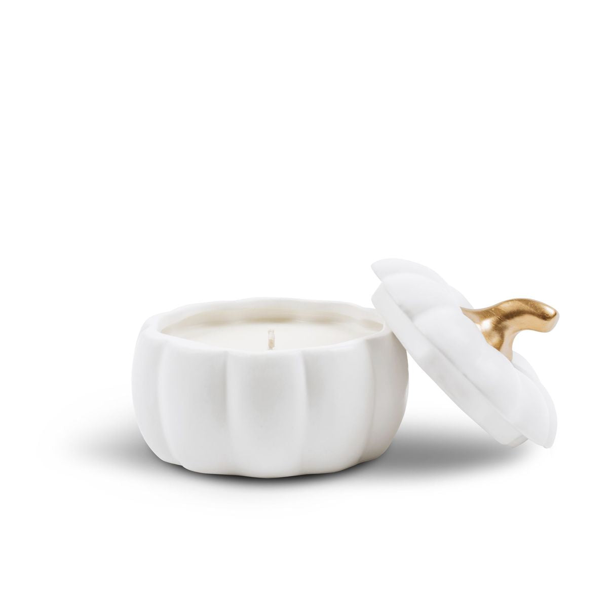 Manor Road Pompion Matte White Candle