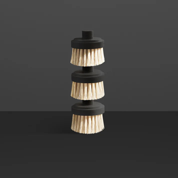yeseco V1 Brush Heads 3pk Black