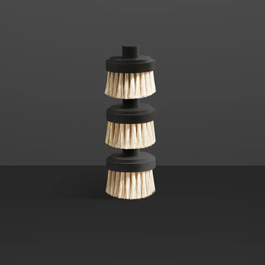 yeseco V1 Brush Heads 3pk Black