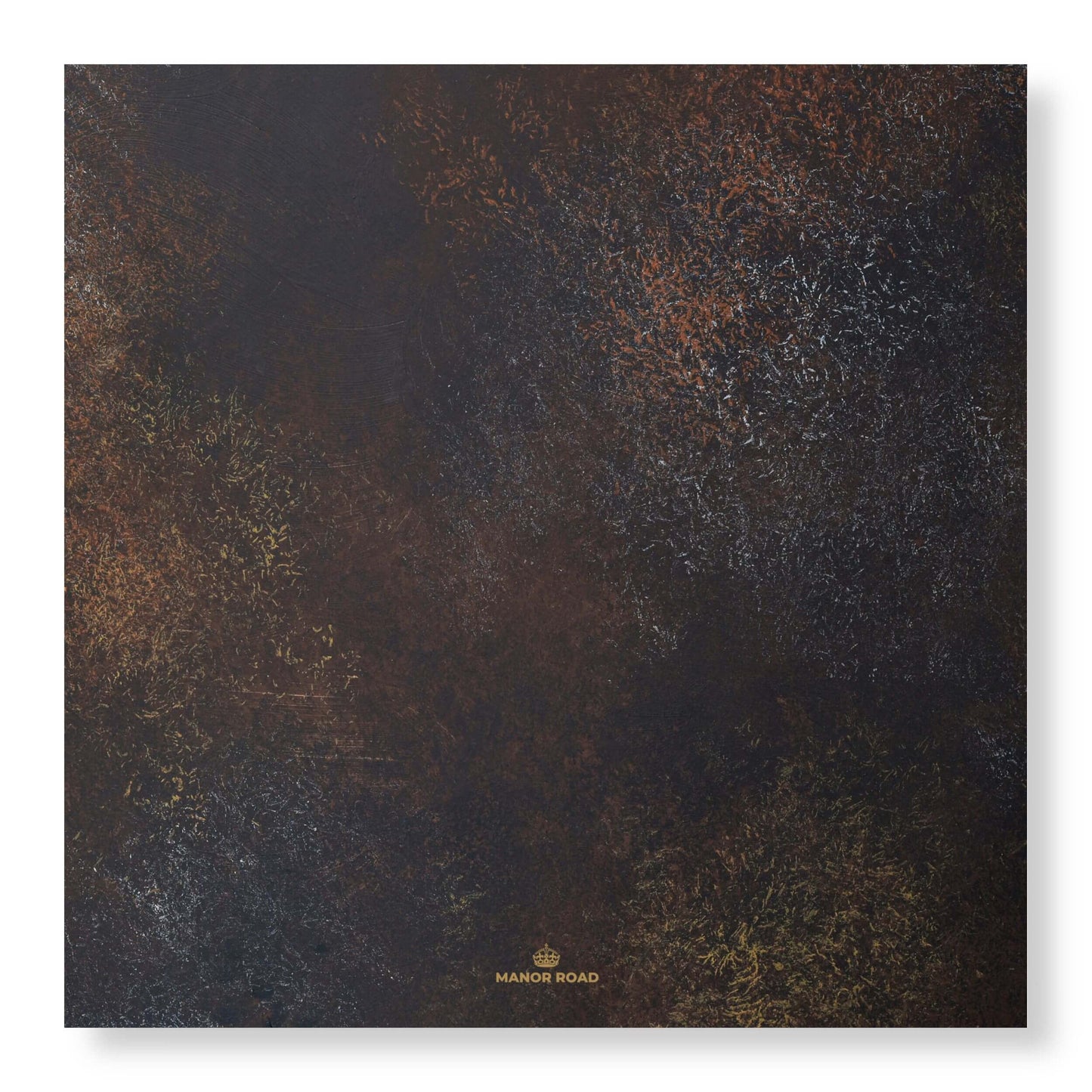 Manor Road Rust Metal Cheese Board Presentation Cards