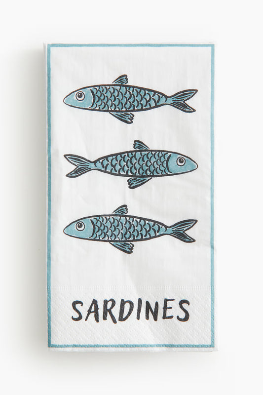 H&M Sardines Buffet Napkins