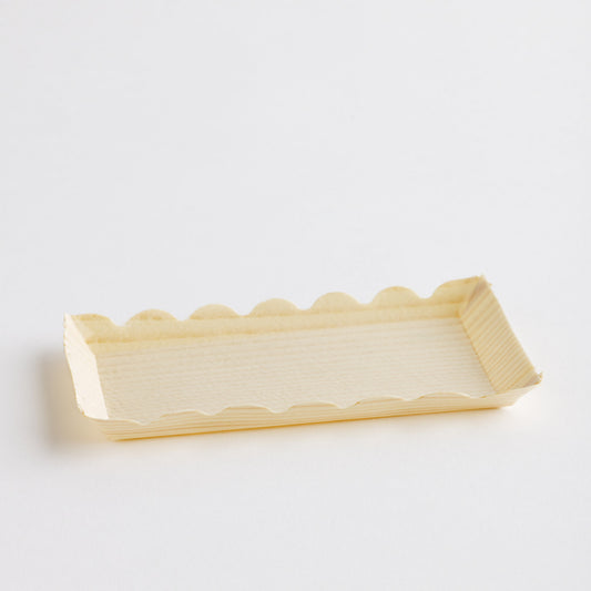Green Bean Scallop Edge Plate 50pk