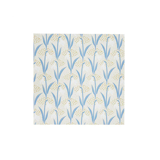Bungalow Denmark Snowdrop Steel Blue Cocktail Napkins